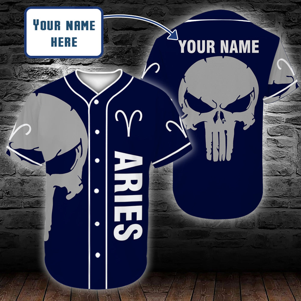 personalized-custom-name-zodiac-aries-man-skull-baseball-tee-jersey-shirt