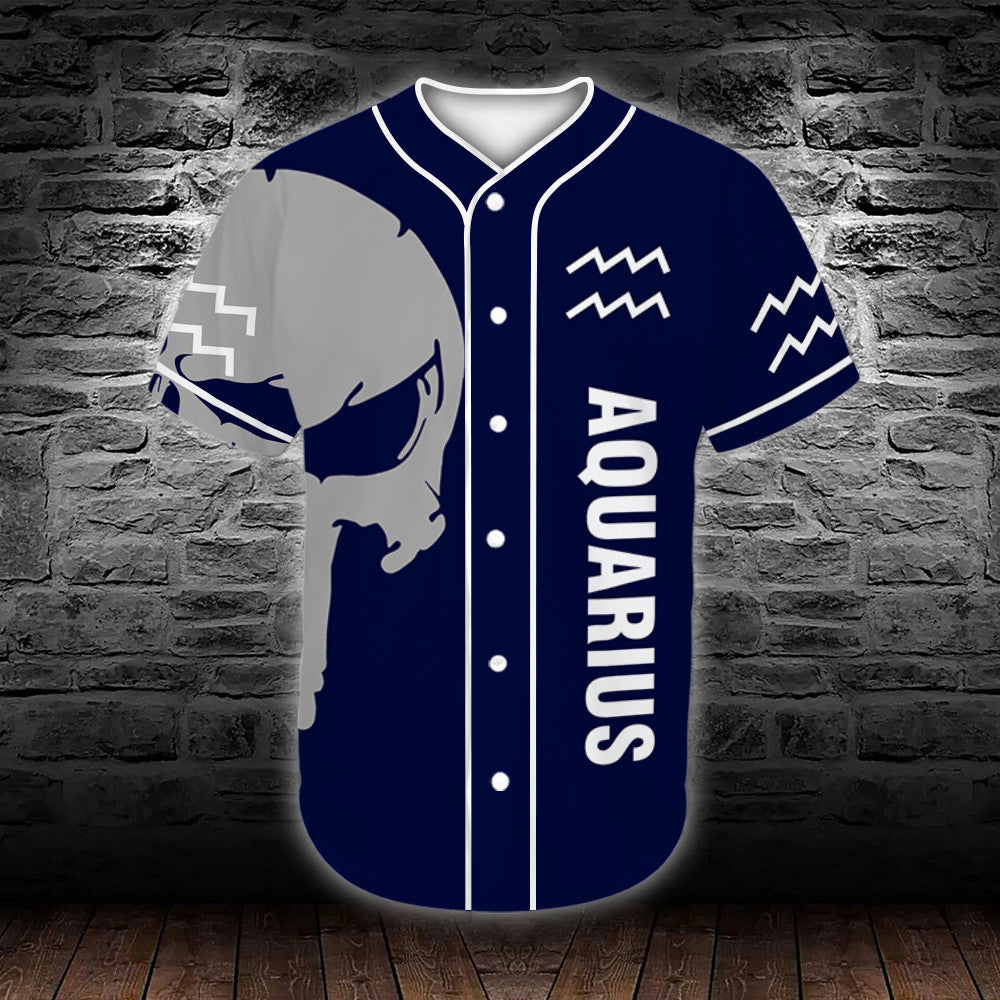 personalized-custom-name-zodiac-aquarius-man-skull-baseball-tee-jersey-shirt