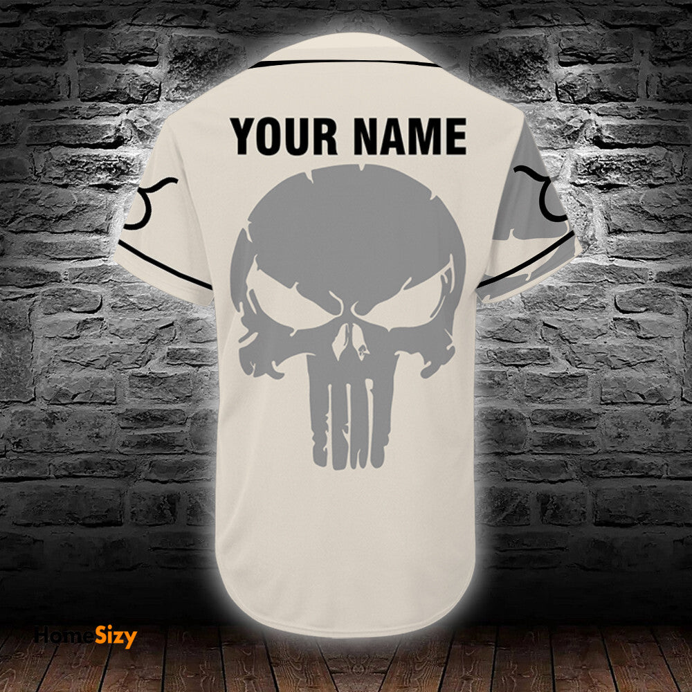 personalized-custom-name-zodiac-taurus-man-skull-baseball-tee-jersey-shirt