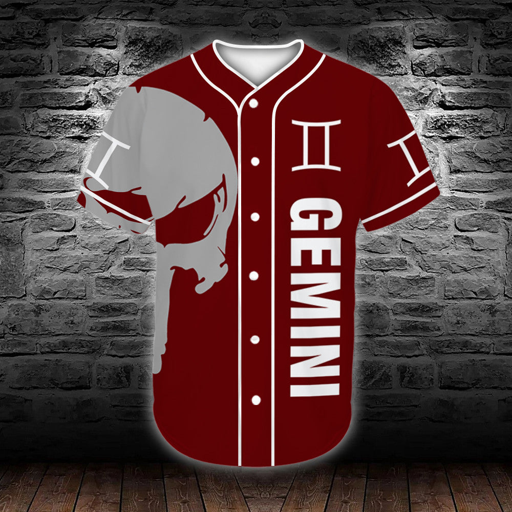 personalized-custom-name-zodiac-gemini-man-skull-baseball-tee-jersey-shirt