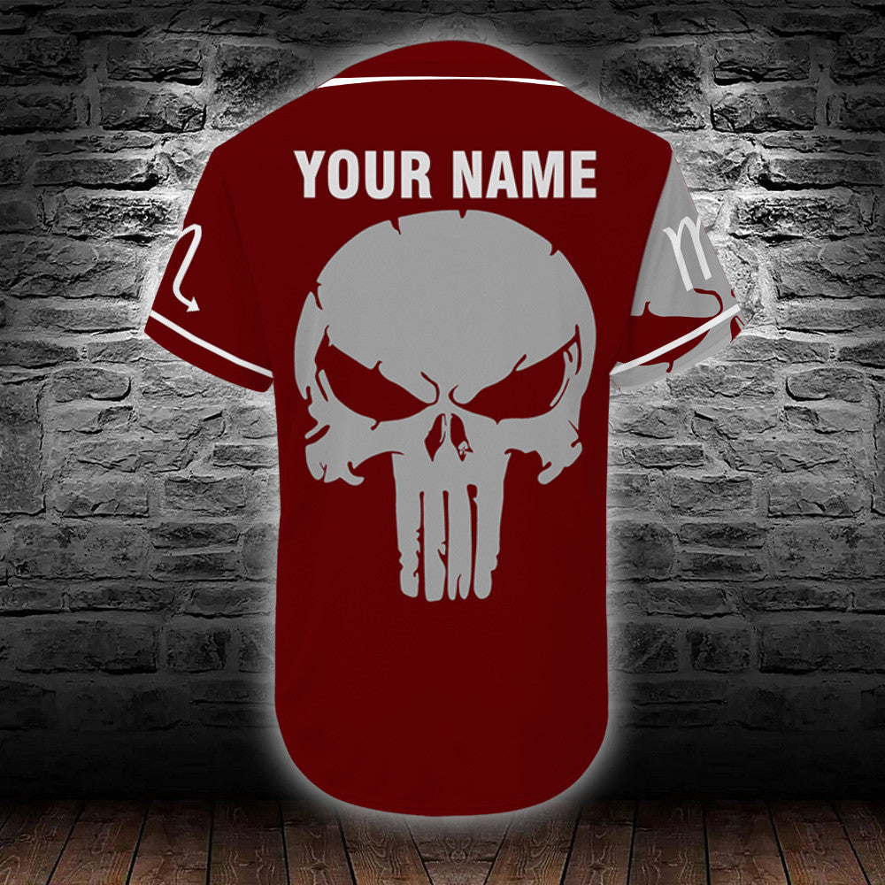 personalized-custom-name-zodiac-scorpio-man-skull-baseball-tee-jersey-shirt