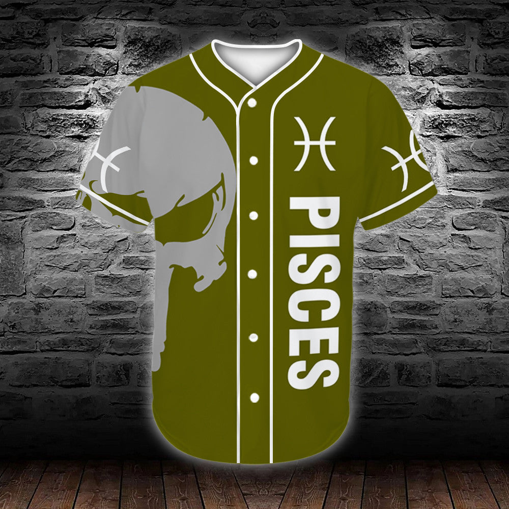 personalized-custom-name-zodiac-pisces-man-skull-baseball-tee-jersey-shirt