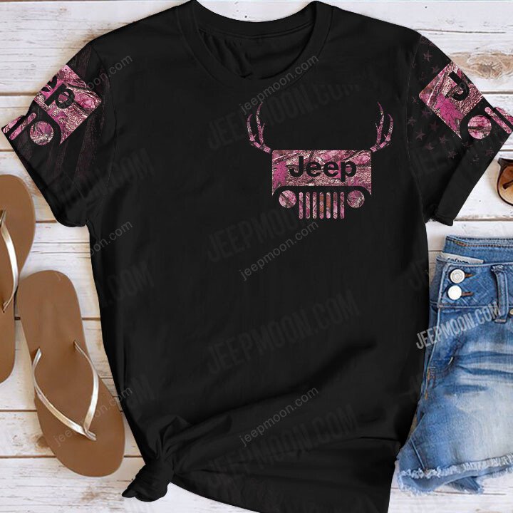 pink-jeep-51-t-shirt