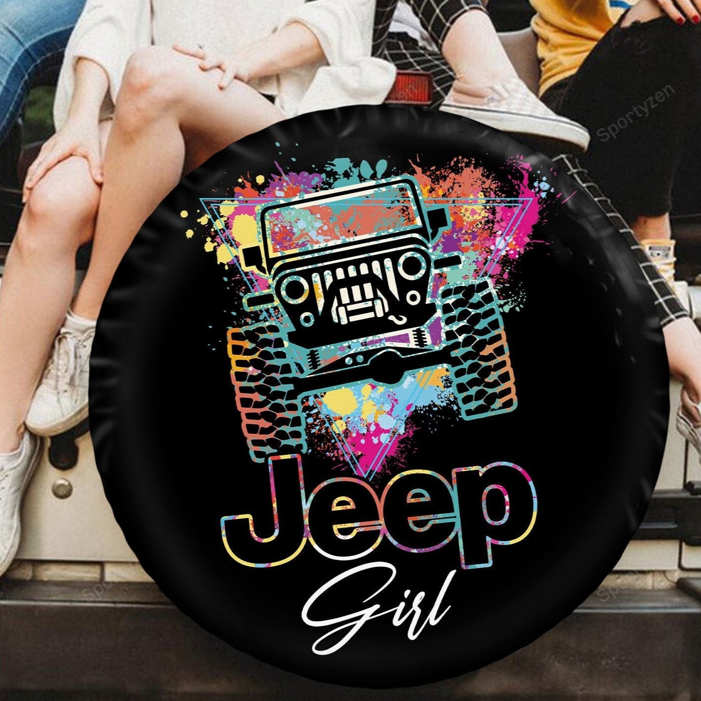 Jeep-Spare-Tire-Cover-Jeep-Girl-Triangle-Tie-Dye-Spare-Tire-Cover