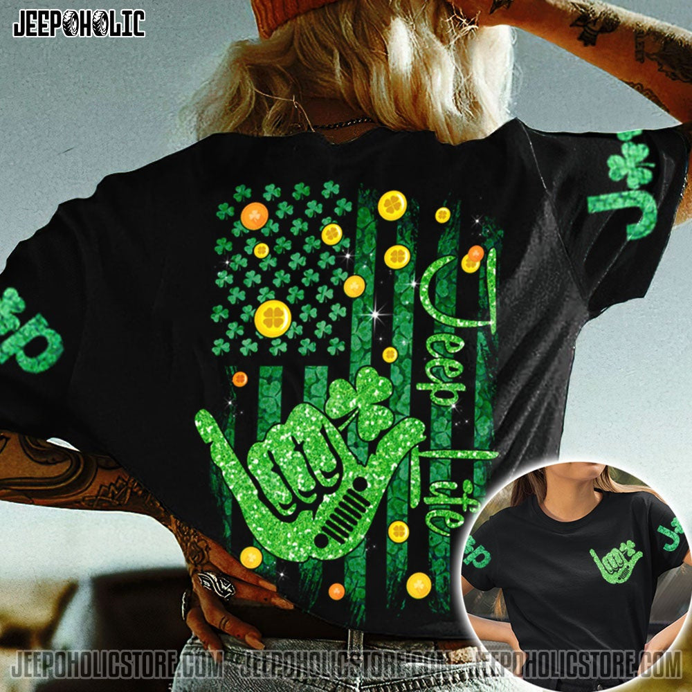 jeep-life-saint-patricks-day-us-flag-unisex-t-shirt-3d