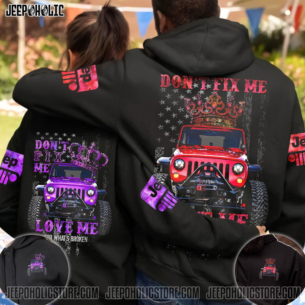 jeep-couple-fix-me-love-me-for-what-is-broken-gift-for-valentine-hoodie-3d