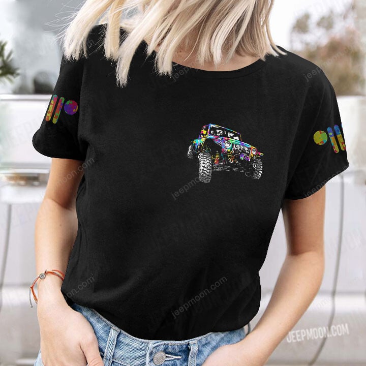 jeep-its-ok-autism-awareness-t-shirt