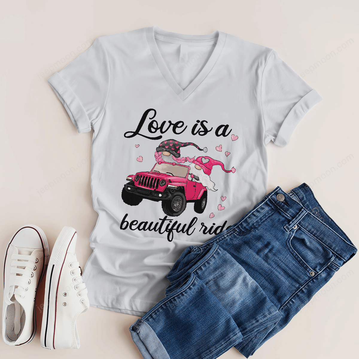 jeep-beautiful-ride-valentine-t-shirt