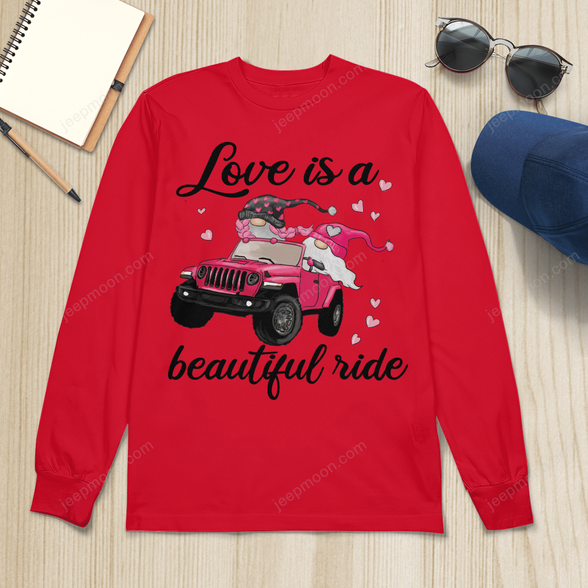 jeep-beautiful-ride-valentine-t-shirt