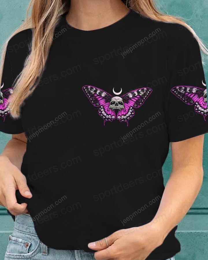 skull-breast-cancer-t-shirt