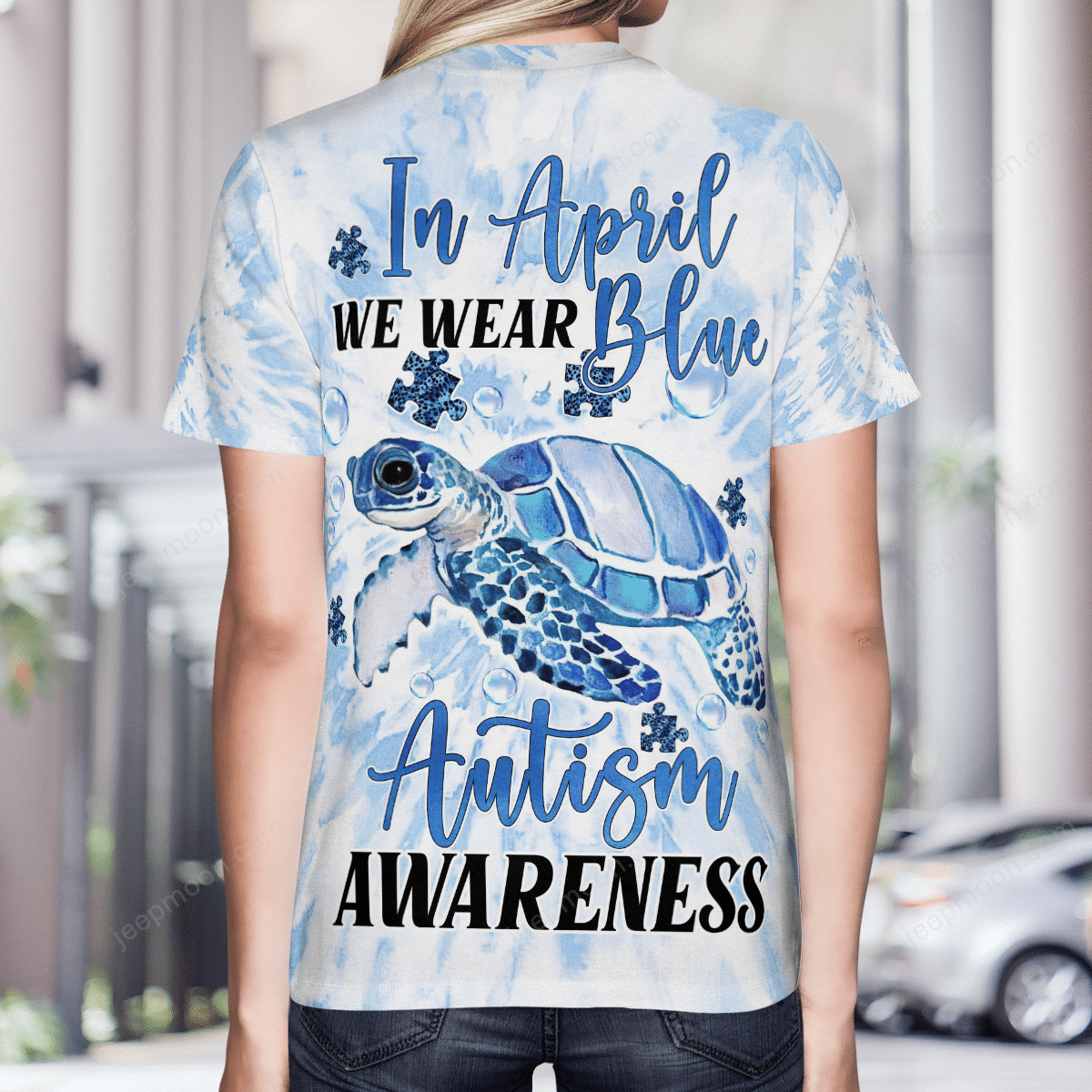 jeep-turtle-in-april-we-wear-blue-autism-t-shirt