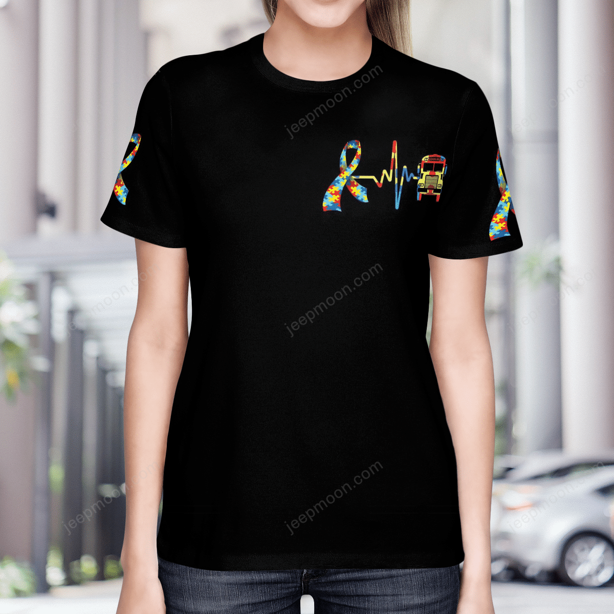 jeep-fight-autism-awareness-t-shirt