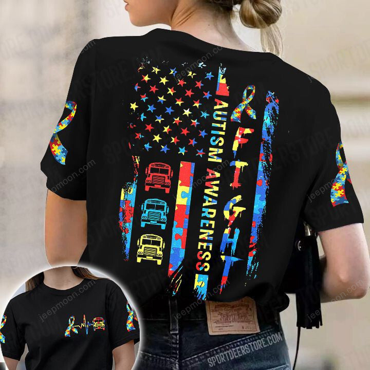 jeep-fight-autism-awareness-t-shirt