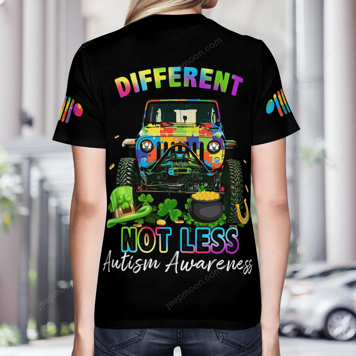 jeep-not-less-autism-awareness-t-shirt