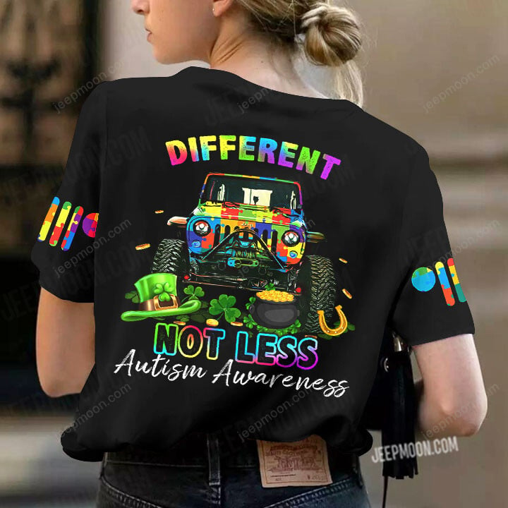 jeep-not-less-autism-awareness-t-shirt