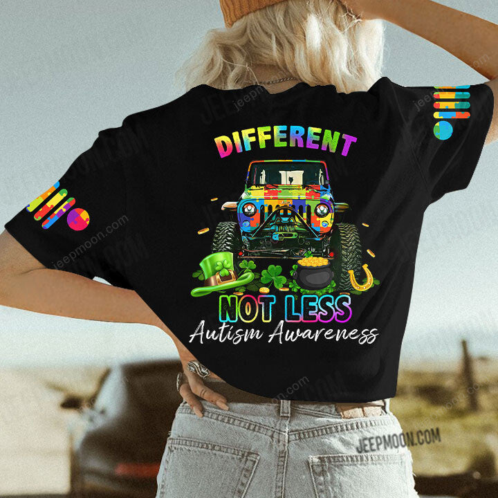 jeep-not-less-autism-awareness-t-shirt