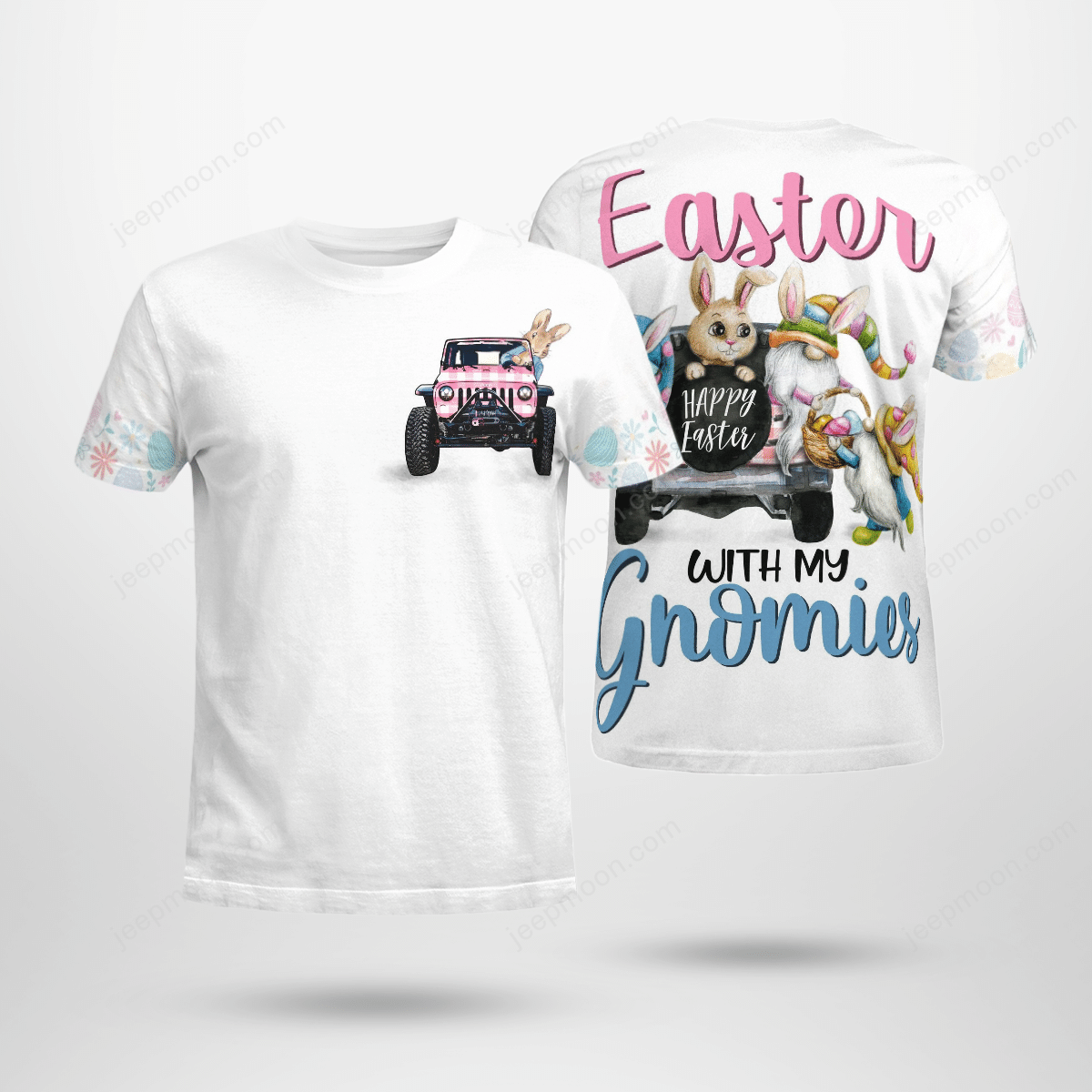 jeep-easter-gnomies-t-shirt