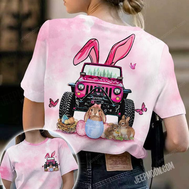 rabbit-easter-jeep-t-shirt