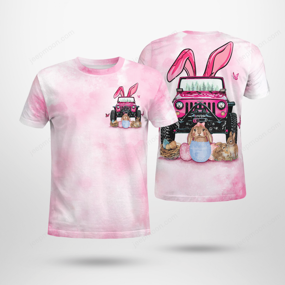 rabbit-easter-jeep-t-shirt