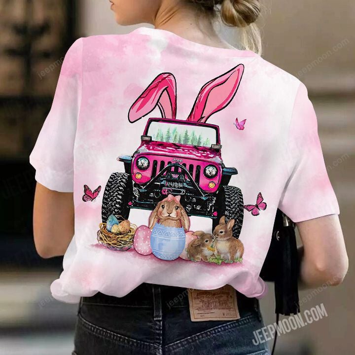 rabbit-easter-jeep-t-shirt