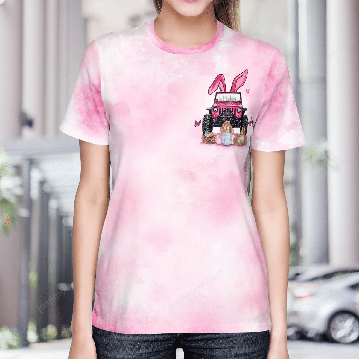 rabbit-easter-jeep-t-shirt