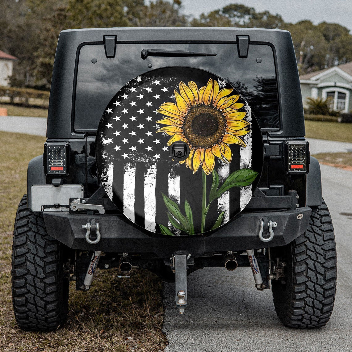 sunflower-american-flag-spare-tire-cover