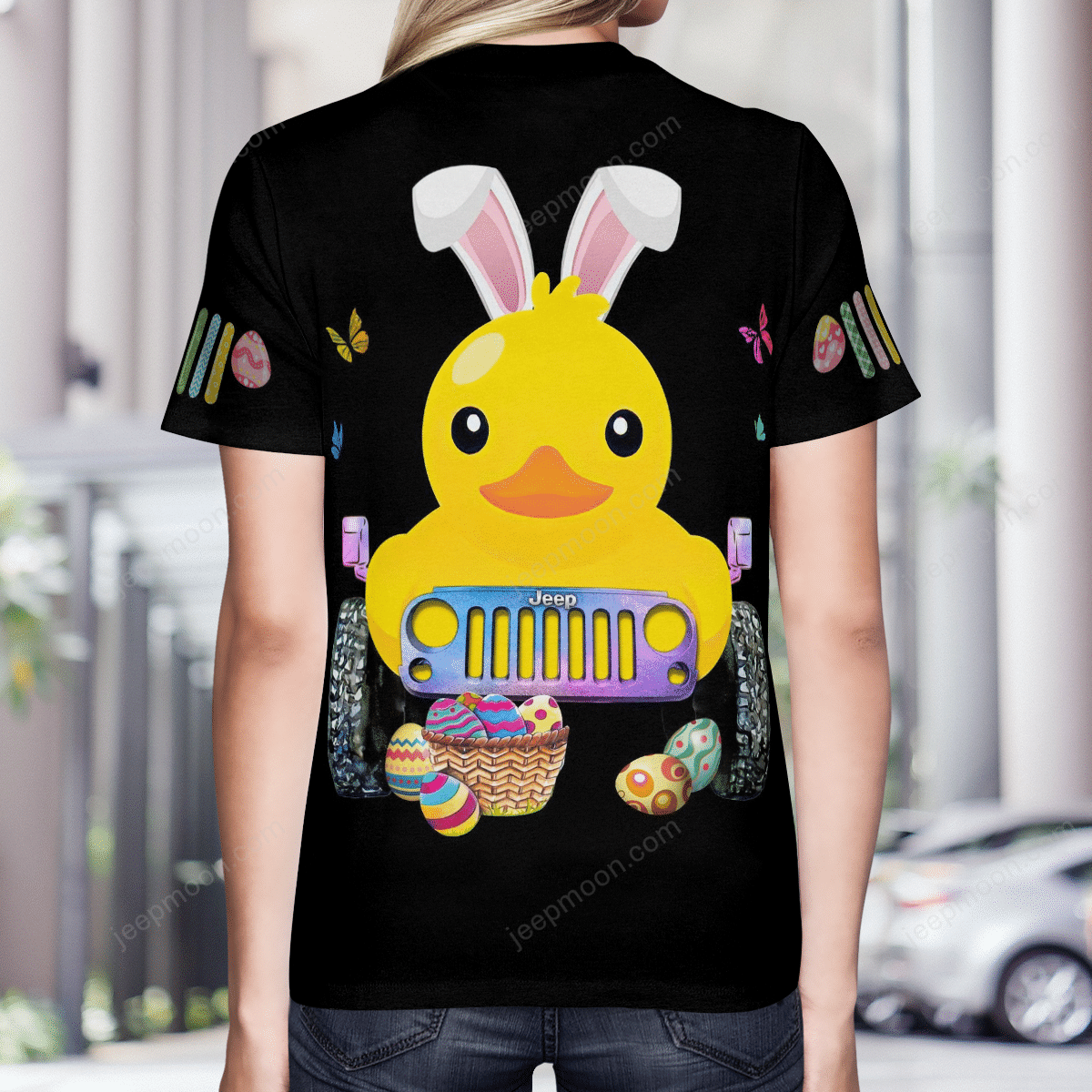 duck-jeep-rabbit-t-shirt-easter