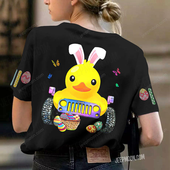 duck-jeep-rabbit-t-shirt-easter