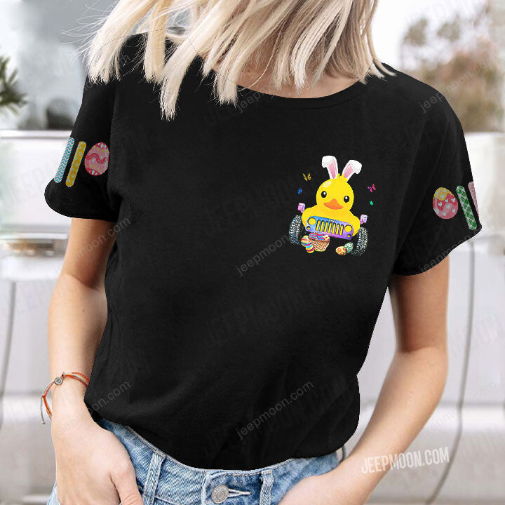 duck-jeep-rabbit-t-shirt-easter