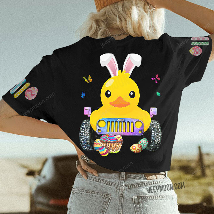 duck-jeep-rabbit-t-shirt-easter