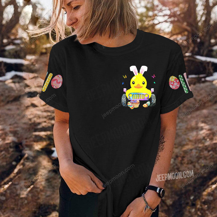 duck-jeep-rabbit-t-shirt-easter