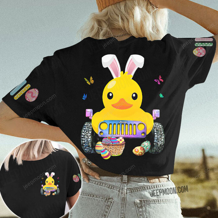 duck-jeep-rabbit-t-shirt-easter