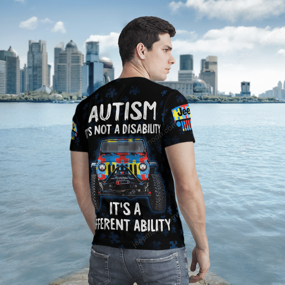 autism-is-not-a-disability-its-a-different-ability-jeep-t-shirt