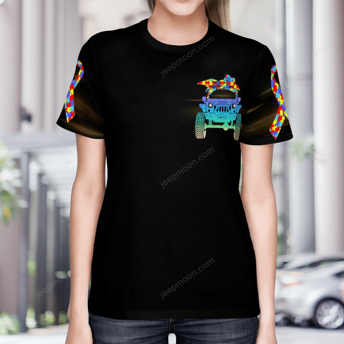 jeep-be-autism-black-t-shirt