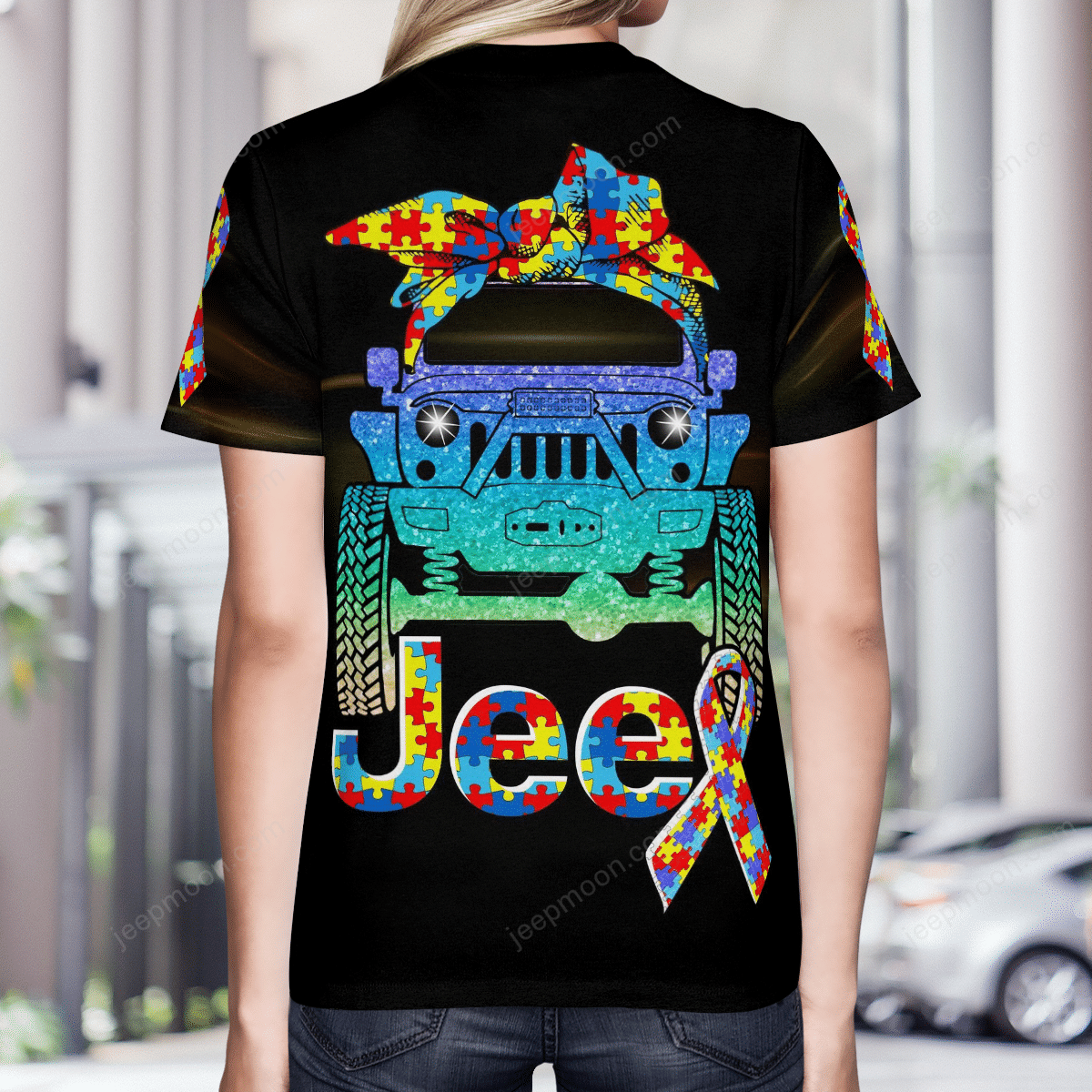 jeep-be-autism-black-t-shirt