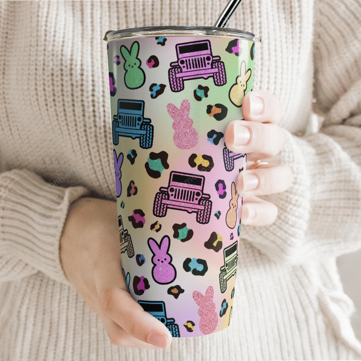 leopard-easter-jeep-tumbler