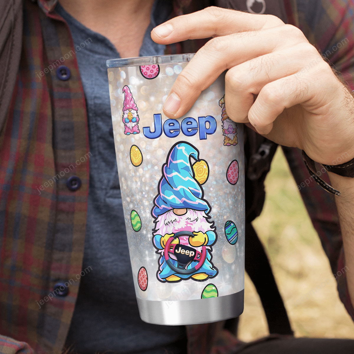 gnomies-jeeps-easter-tumbler