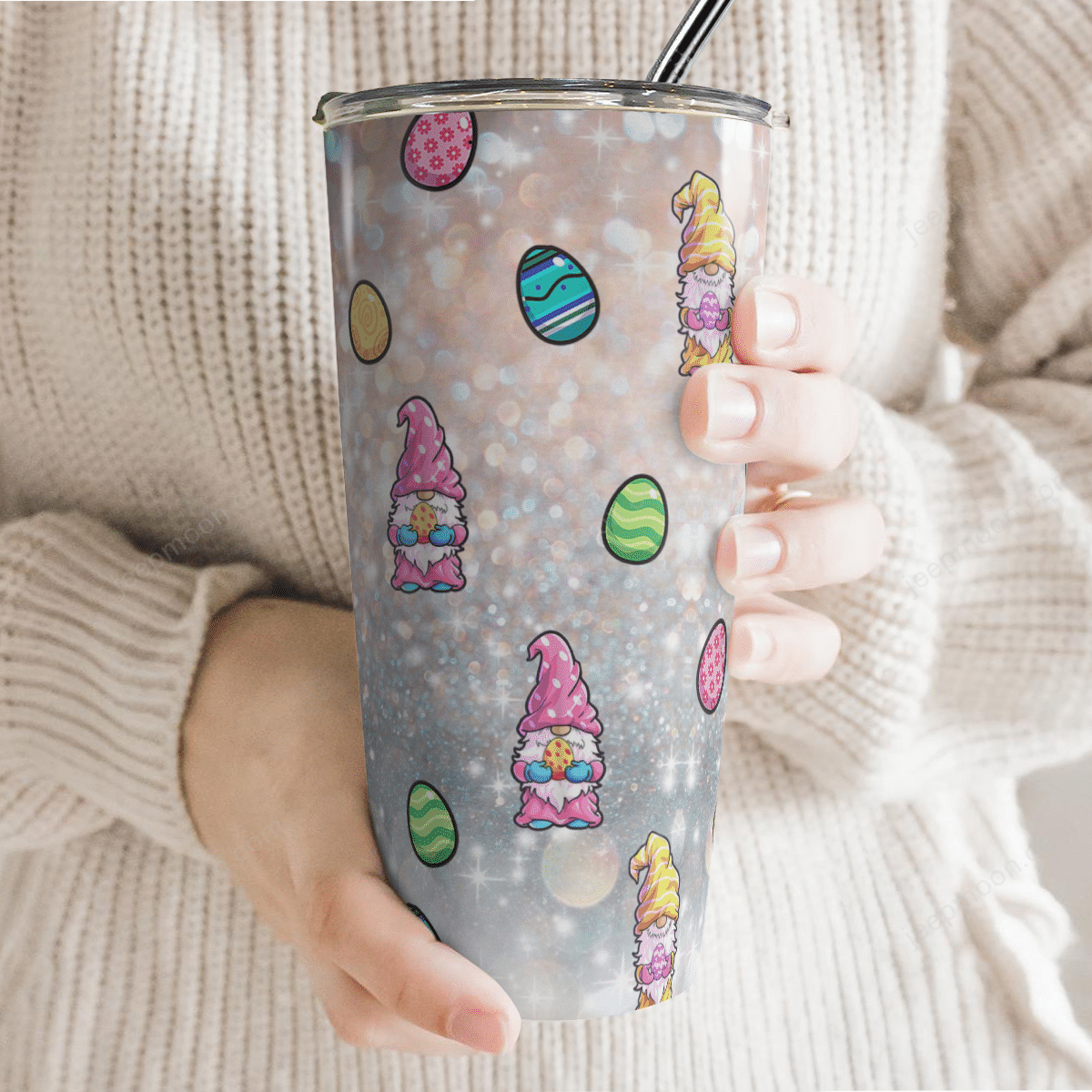 gnomies-jeeps-easter-tumbler