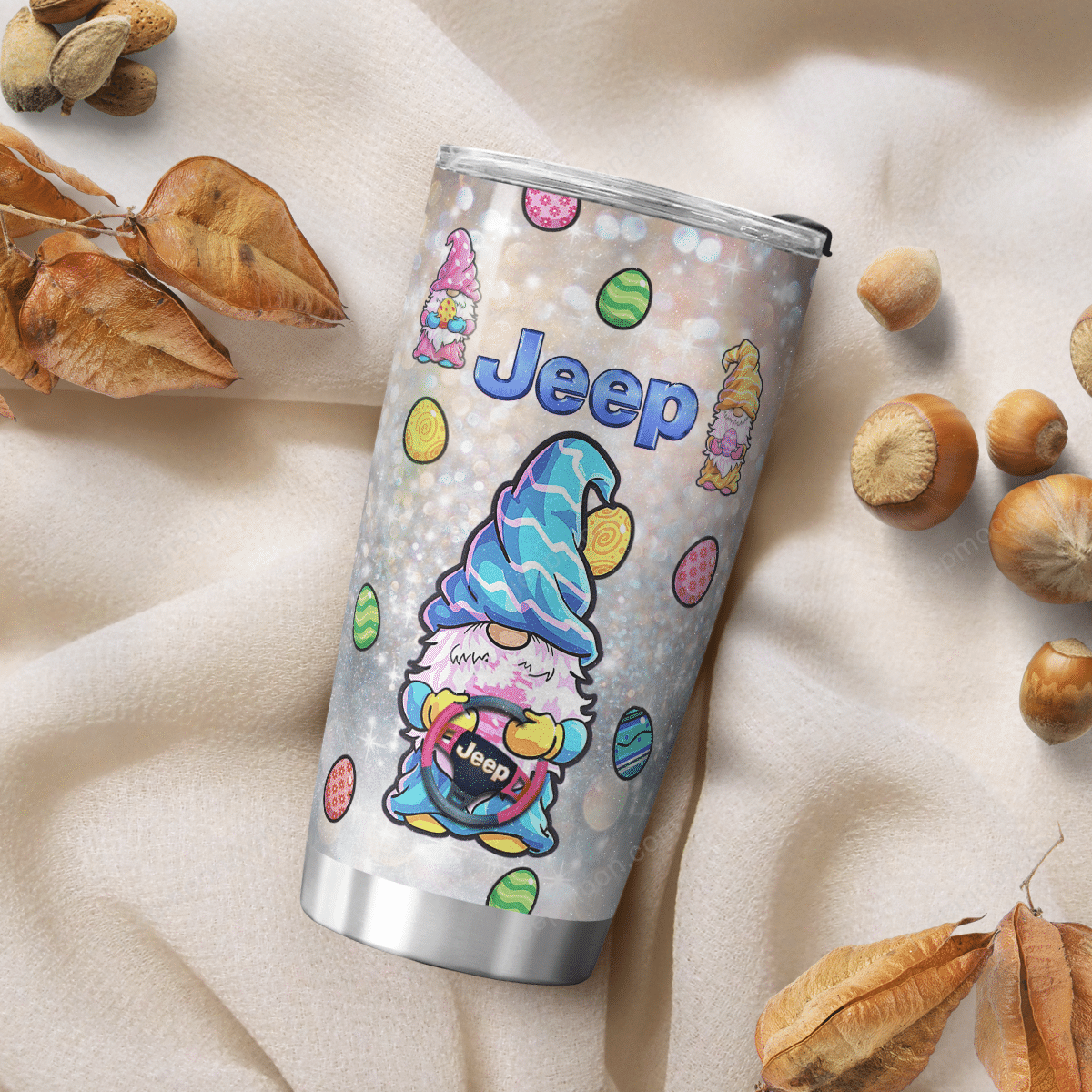 gnomies-jeeps-easter-tumbler