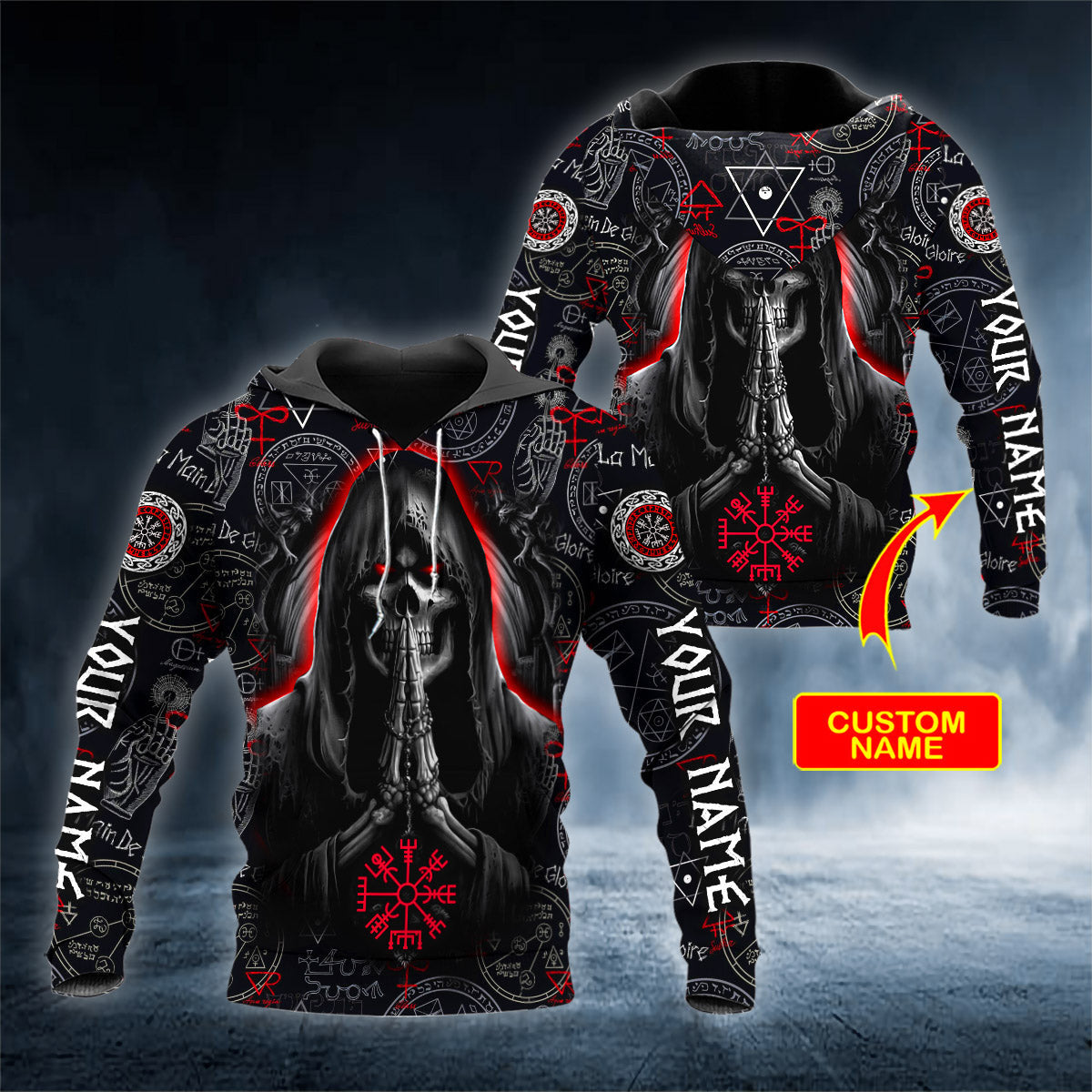 viking-pattern-grim-reaper-praying-for-the-death-skull-personalized-3d-printed-hoodie-54373216