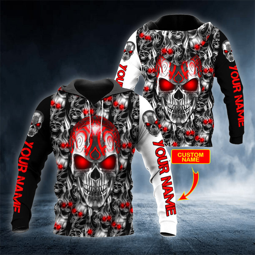 tribal-red-tattoos-with-metal-skull-personalized-3d-printed-hoodie-14686263