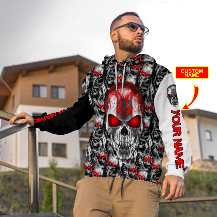 tribal-red-tattoos-with-metal-skull-personalized-3d-printed-hoodie-14686263