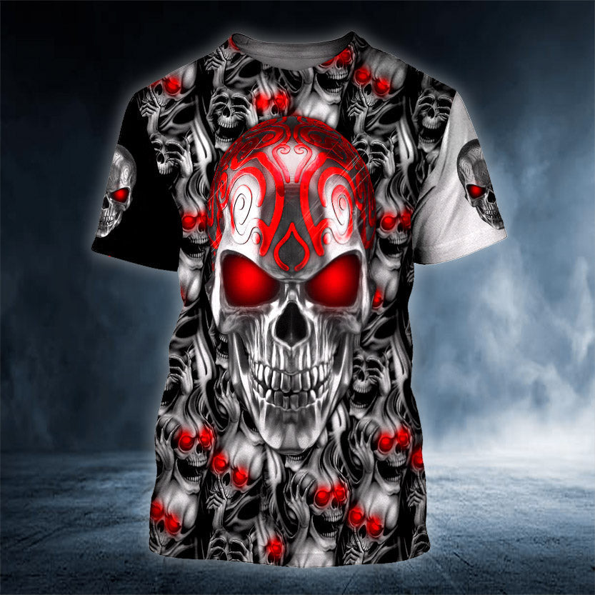 tribal-red-tattoos-with-metal-skull-personalized-3d-printed-hoodie-14686263