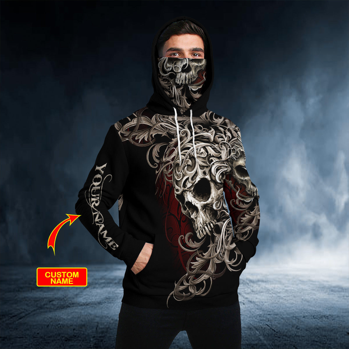 the-forgotten-man-scroll-skull-personalized-3d-printed-hoodie-79139624