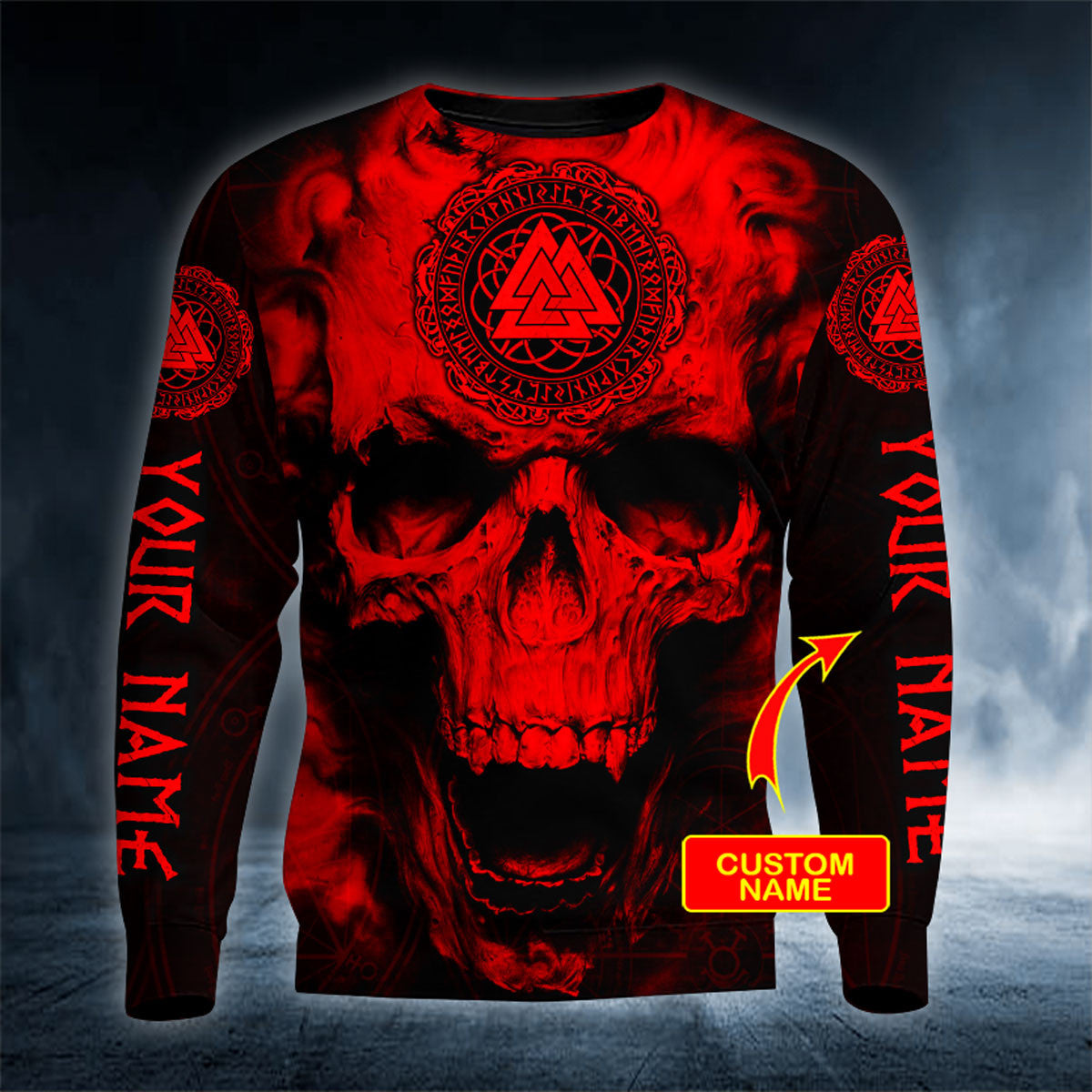 red-valknut-viking-ghost-skull-personalized-3d-printed-hoodie-3193734