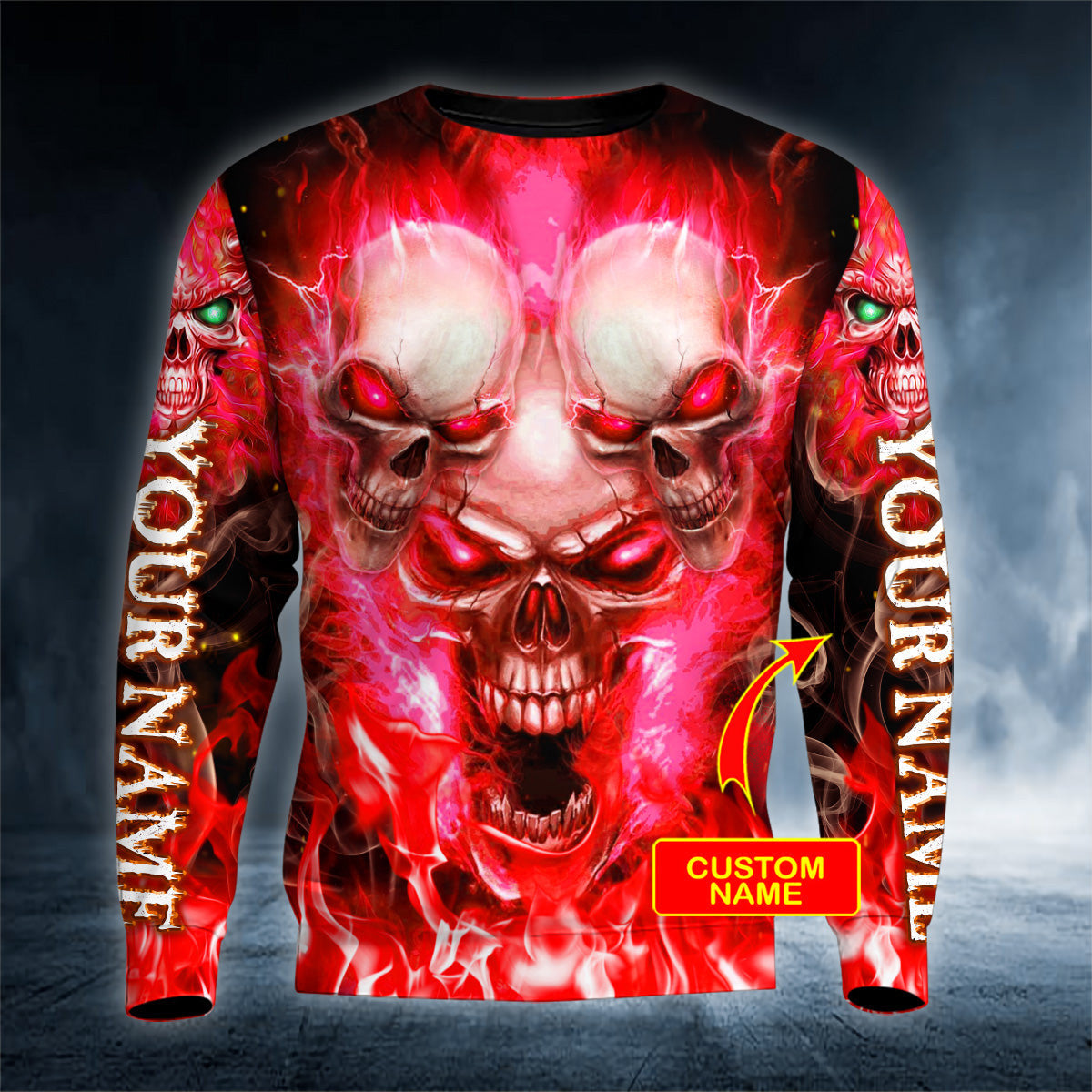 three-red-fire-skull-personalized-3d-printed-hoodie-17783828