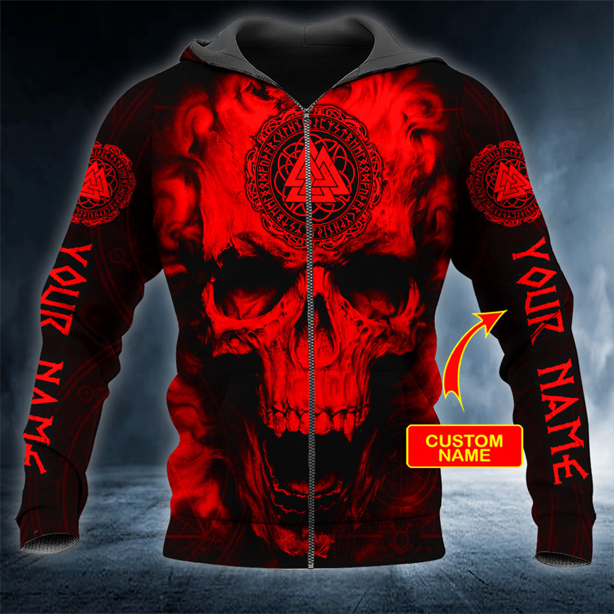 red-valknut-viking-ghost-skull-personalized-3d-printed-hoodie-3193734