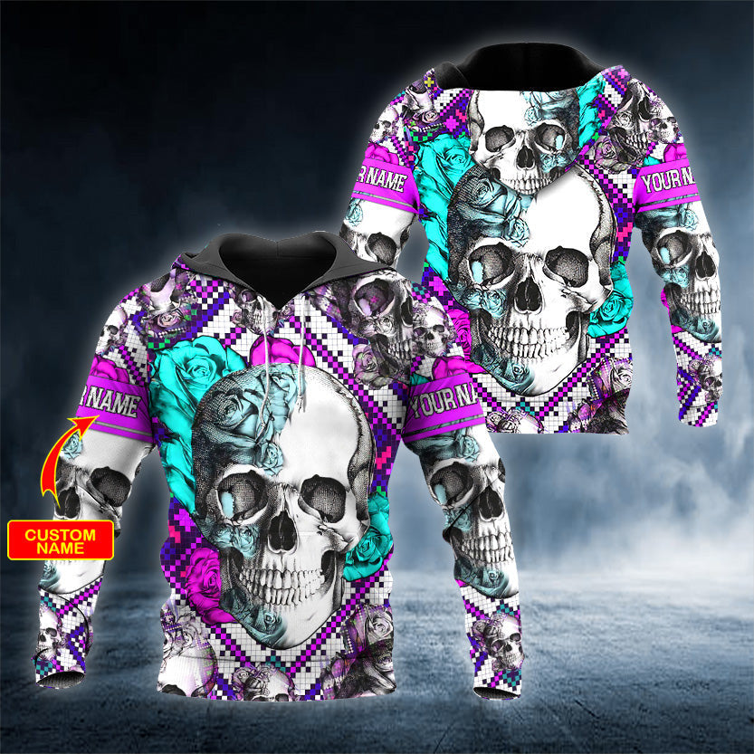 purple-and-teal-aztec-rose-skull-personalized-3d-printed-hoodie-83093610