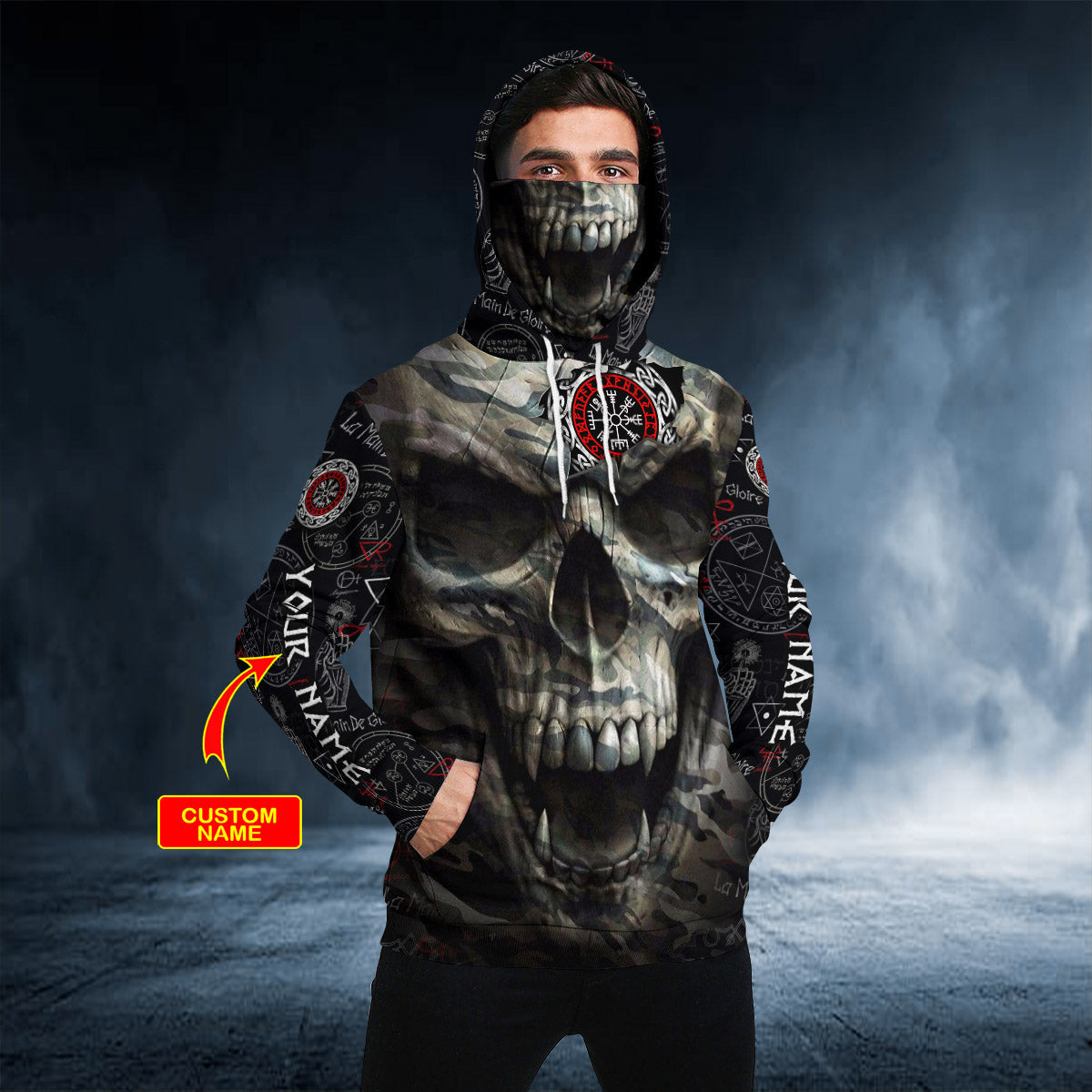 viking-compass-vegvisir-camo-skull-personalized-3d-printed-hoodie-81628889