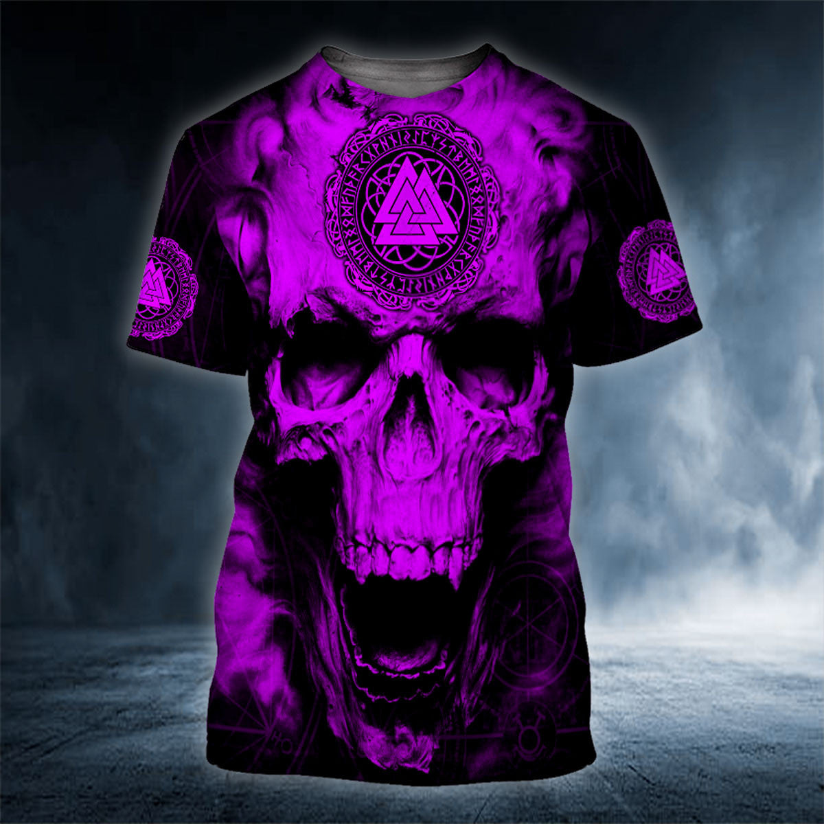 purple-valknut-viking-ghost-skull-personalized-3d-printed-hoodie-84262346